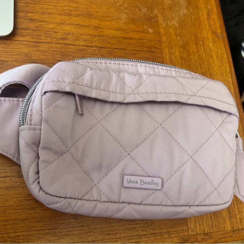 Vera Bradley Lilac Quilted Crossbody Bag
